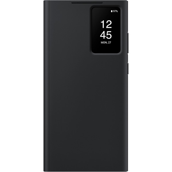 Samsung Smart View Wallet Case Galaxy S23 Ultra, schwarz
